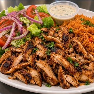 Chicken Shawarma Meal