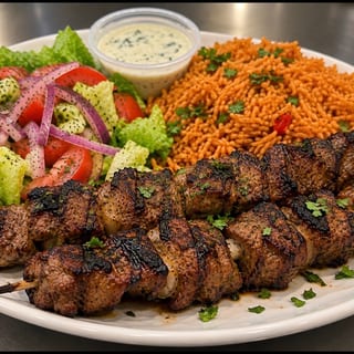Beef Kebab Meal